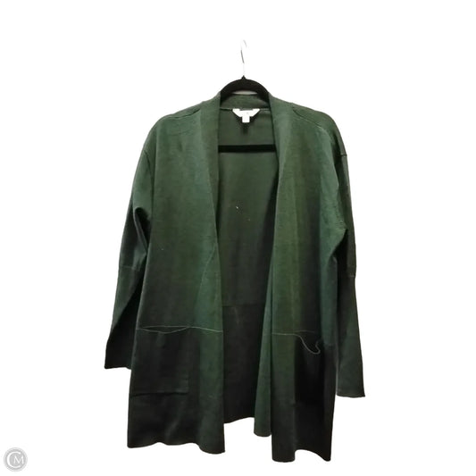 Cardigan By Terra & Sky In Green, Size: 1x