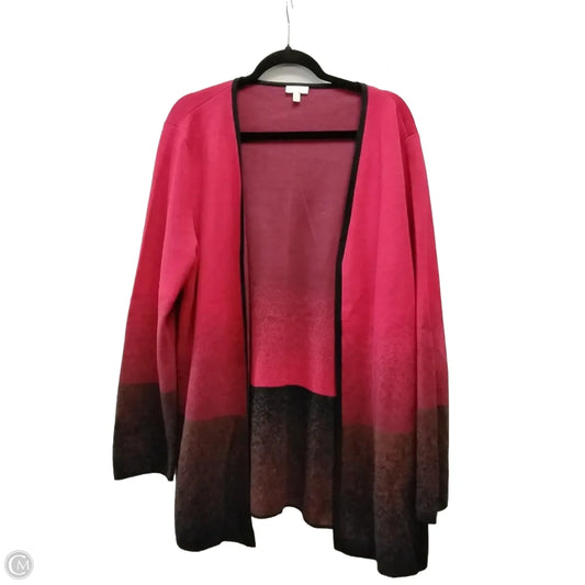 Cardigan By Talbots In Red, Size: Xl