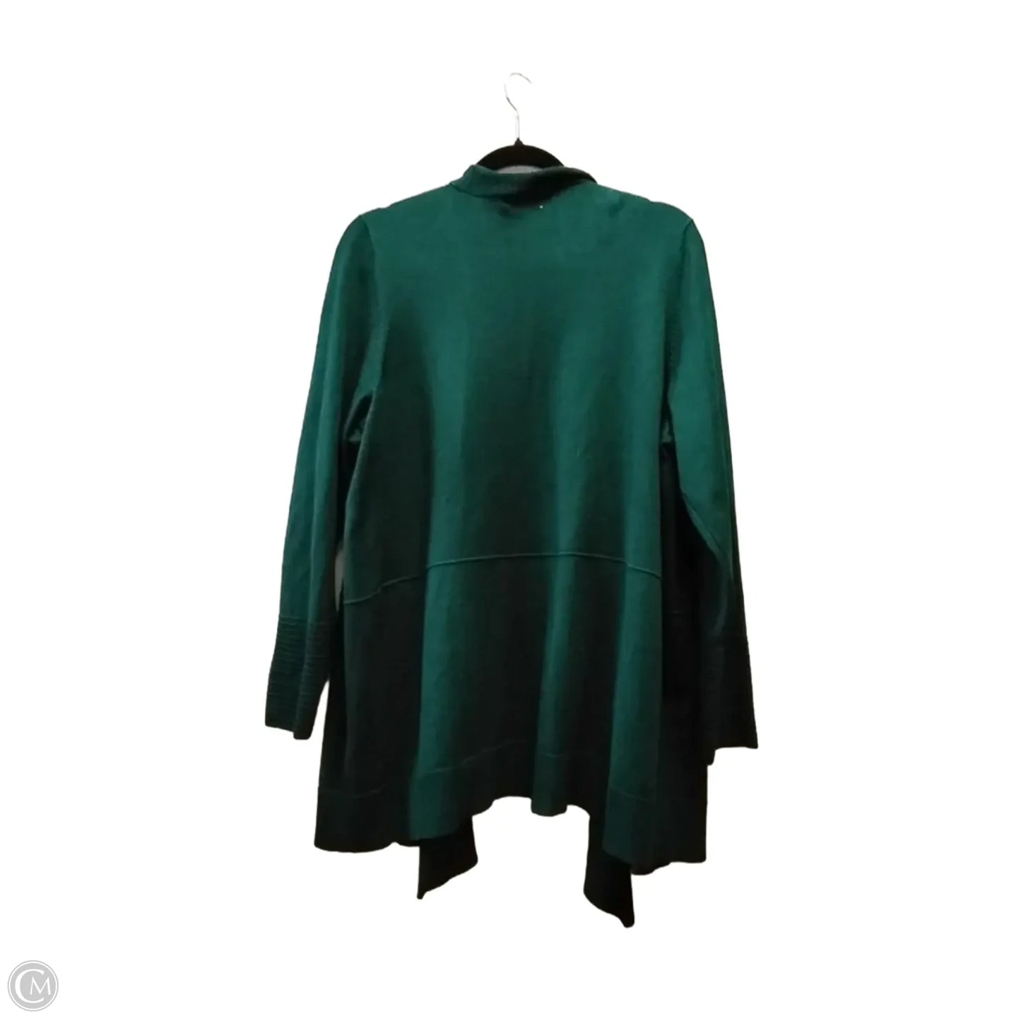 Cardigan By 89th And Madison In Green, Size: 1x