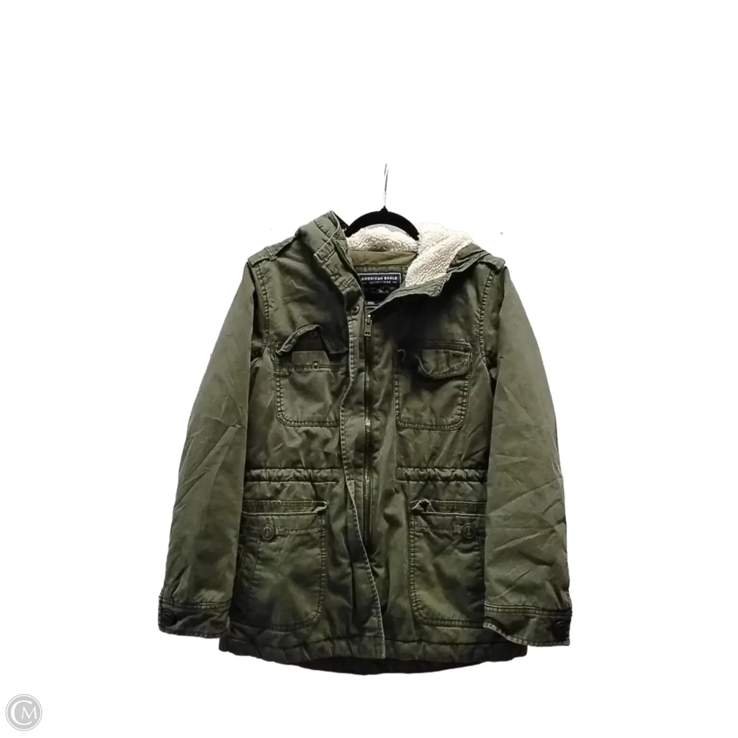 Jacket Utility By American Eagle In Green, Size: S