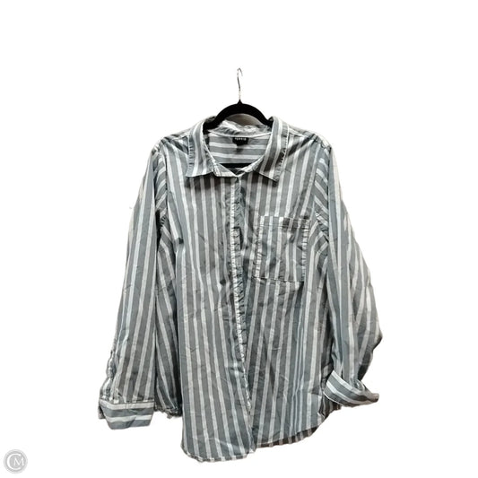 Top Long Sleeve By Torrid In Striped Pattern, Size: 4