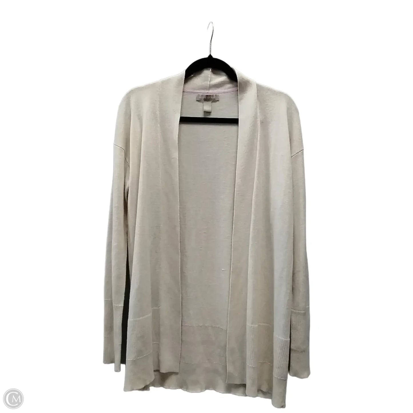 Top Long Sleeve By Banana Republic In Beige, Size: S