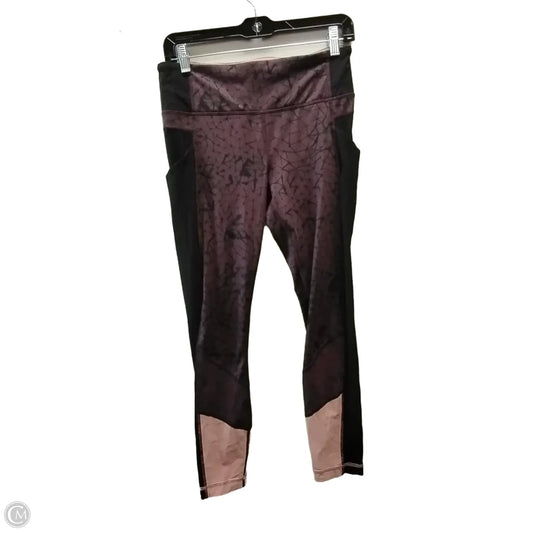 Athletic Leggings Capris By Lululemon In Purple, Size: 8