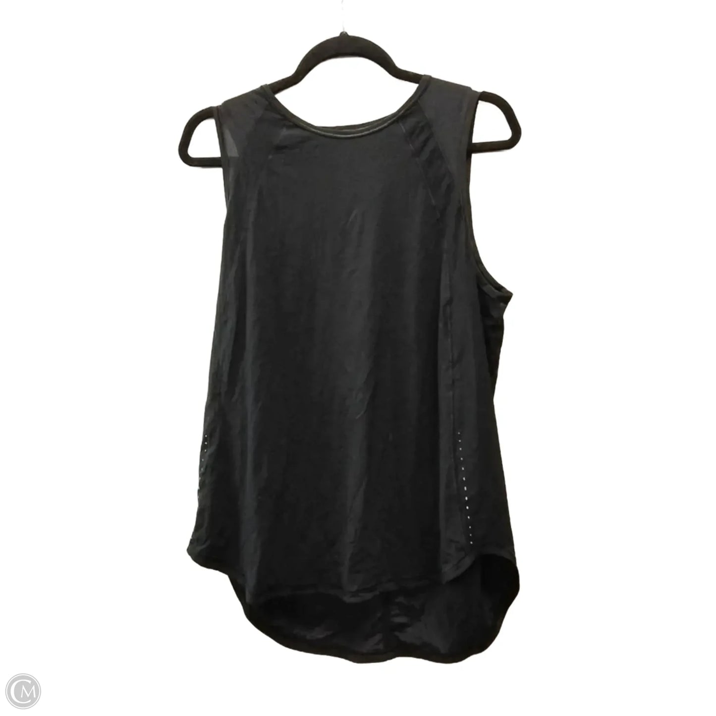 Athletic Tank Top By Lululemon In Black, Size: M