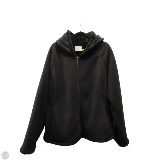 Jacket Other By Faded Glory In Black, Size: 3x