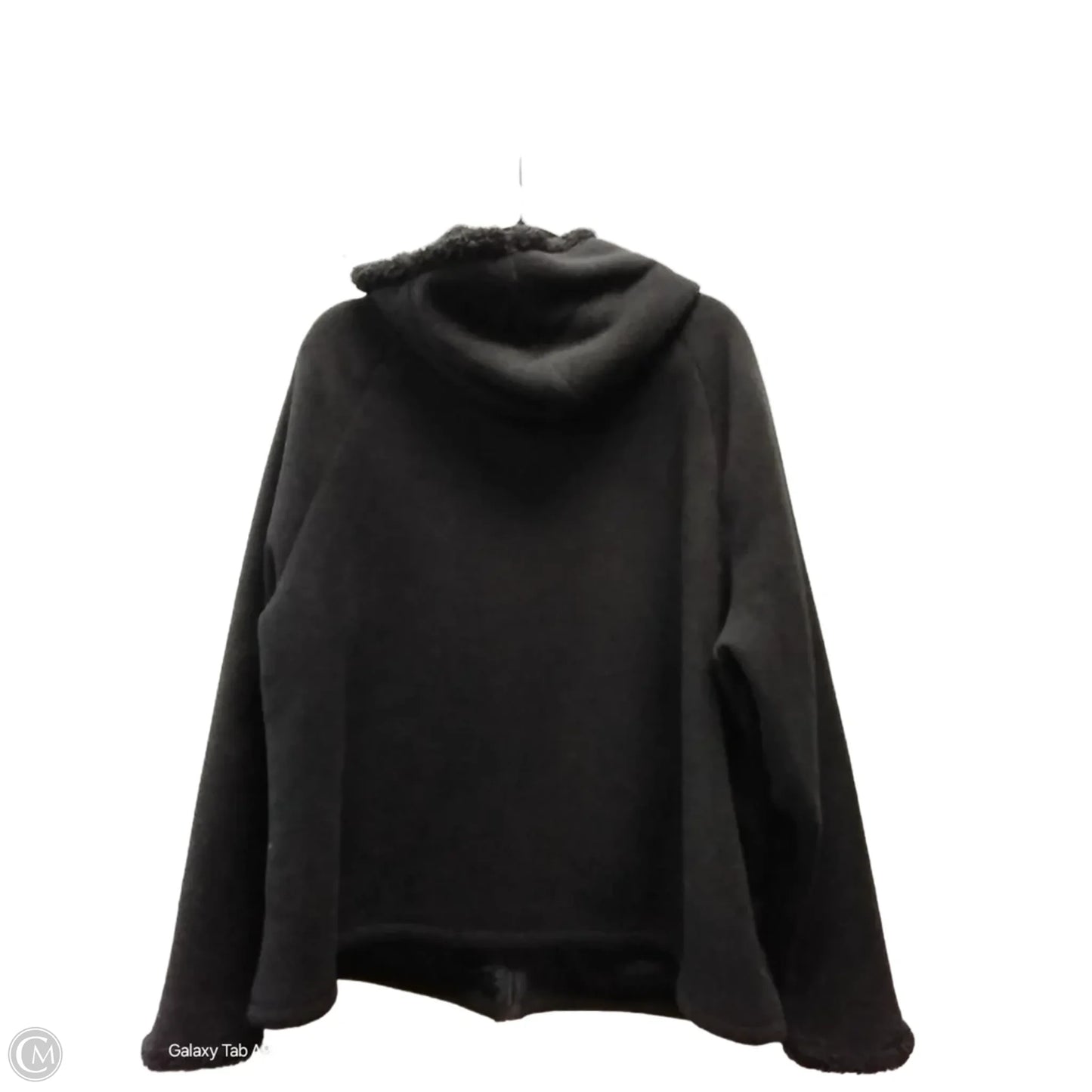 Jacket Other By Faded Glory In Black, Size: 3x