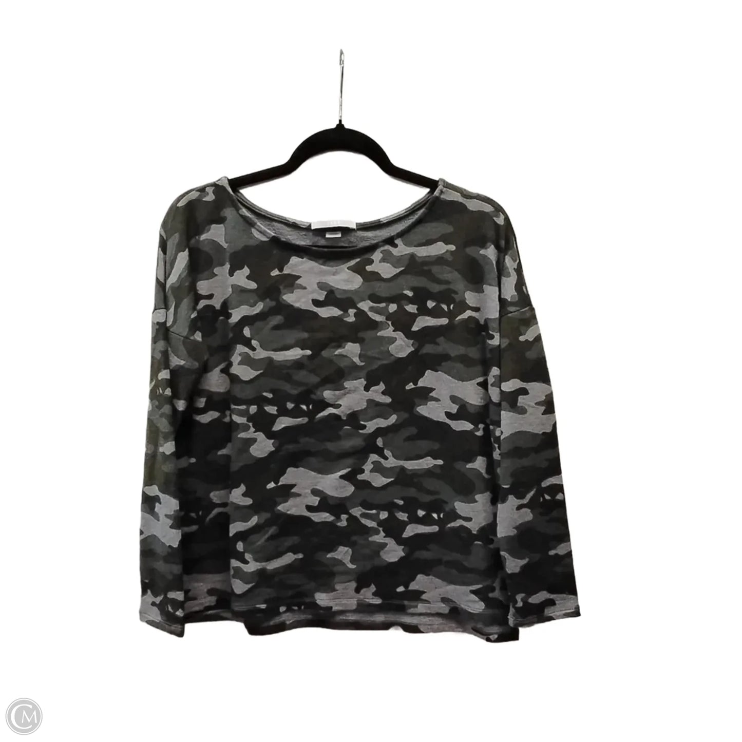 Top 3/4 Sleeve By Tart In Camouflage Print, Size: S