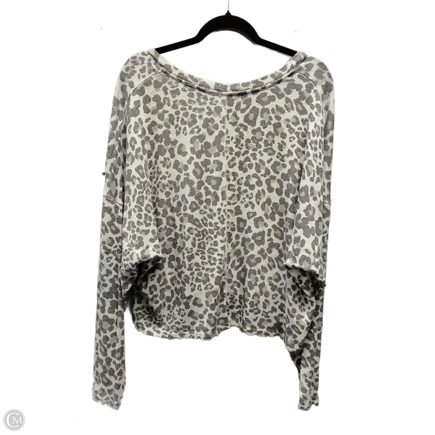 Top Long Sleeve By Freshman In Animal Print, Size: Xl