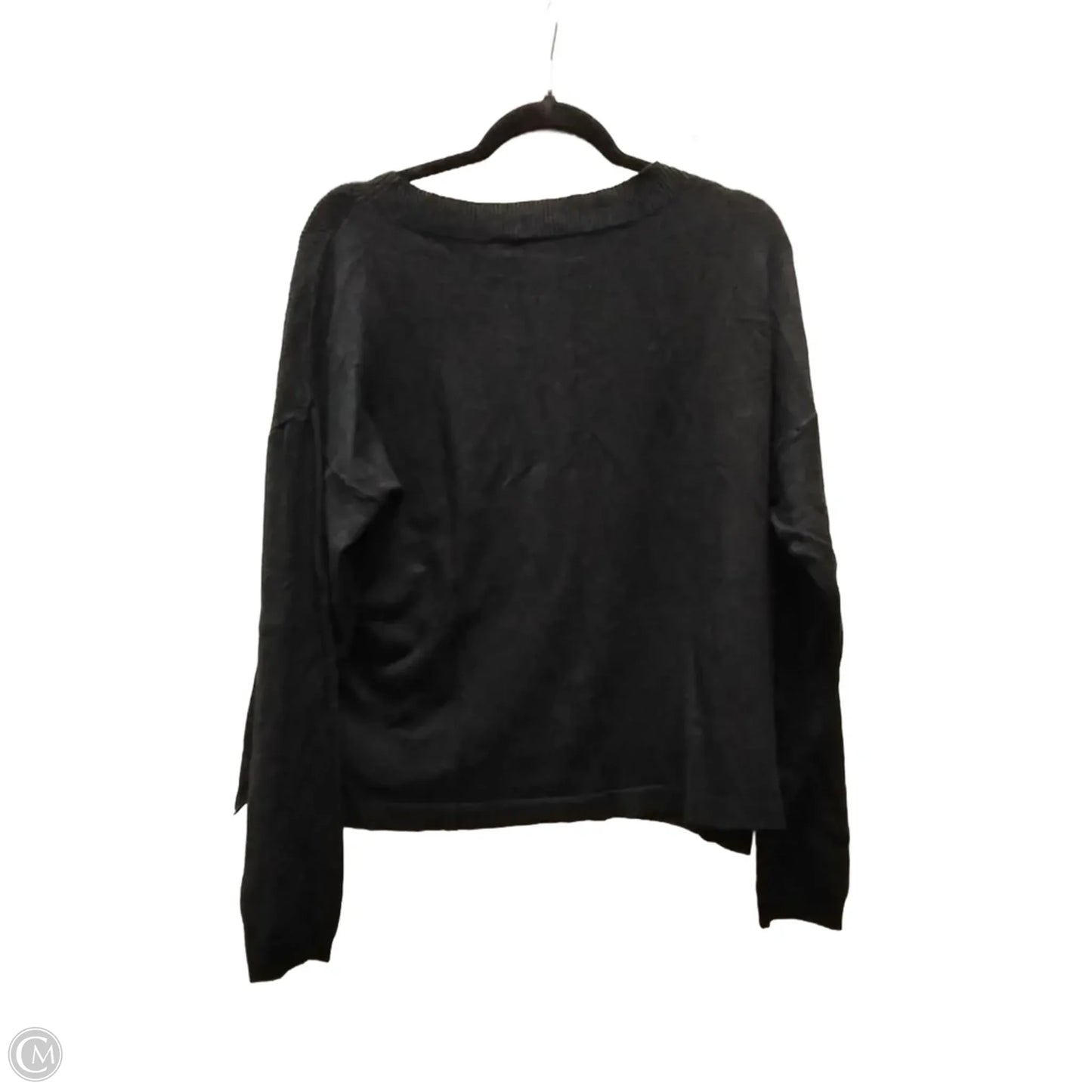 Top Long Sleeve By Cyrus In Black, Size: Xl