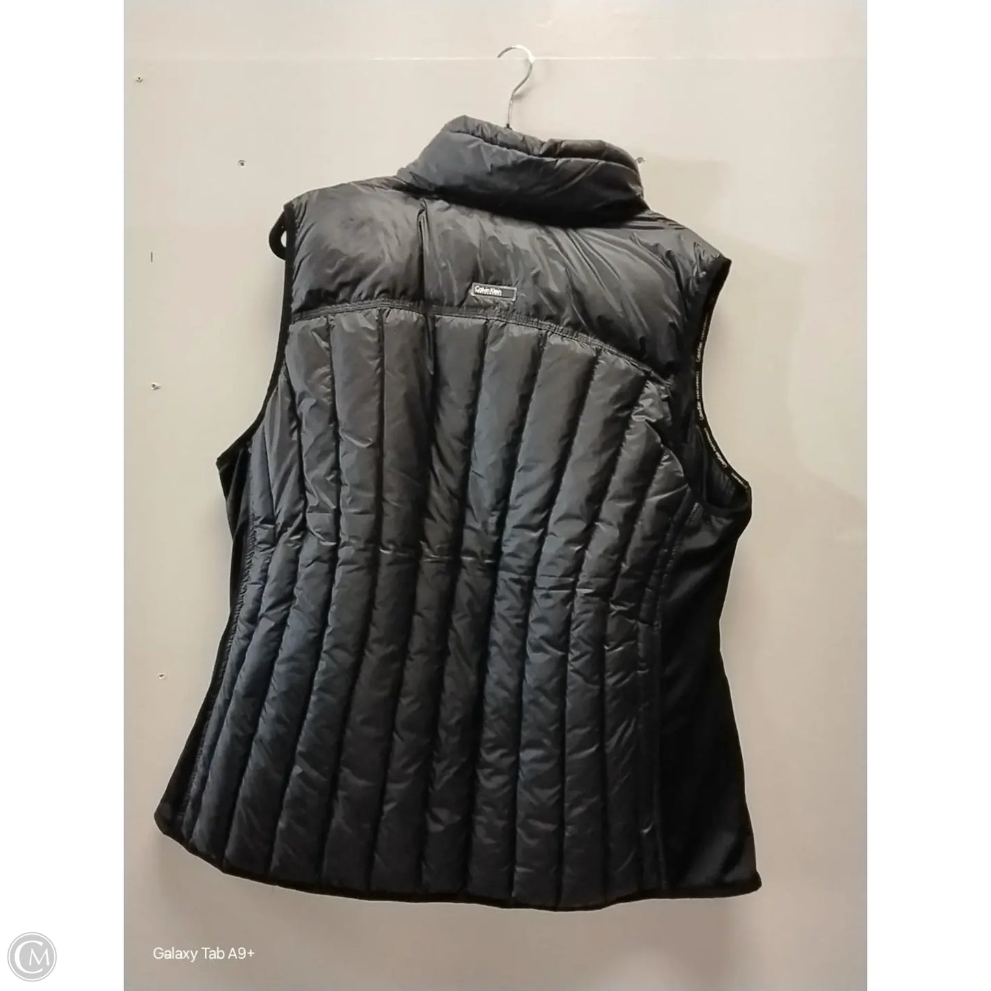 Vest Puffer & Quilted By Calvin Klein Performance In Black, Size: 3x