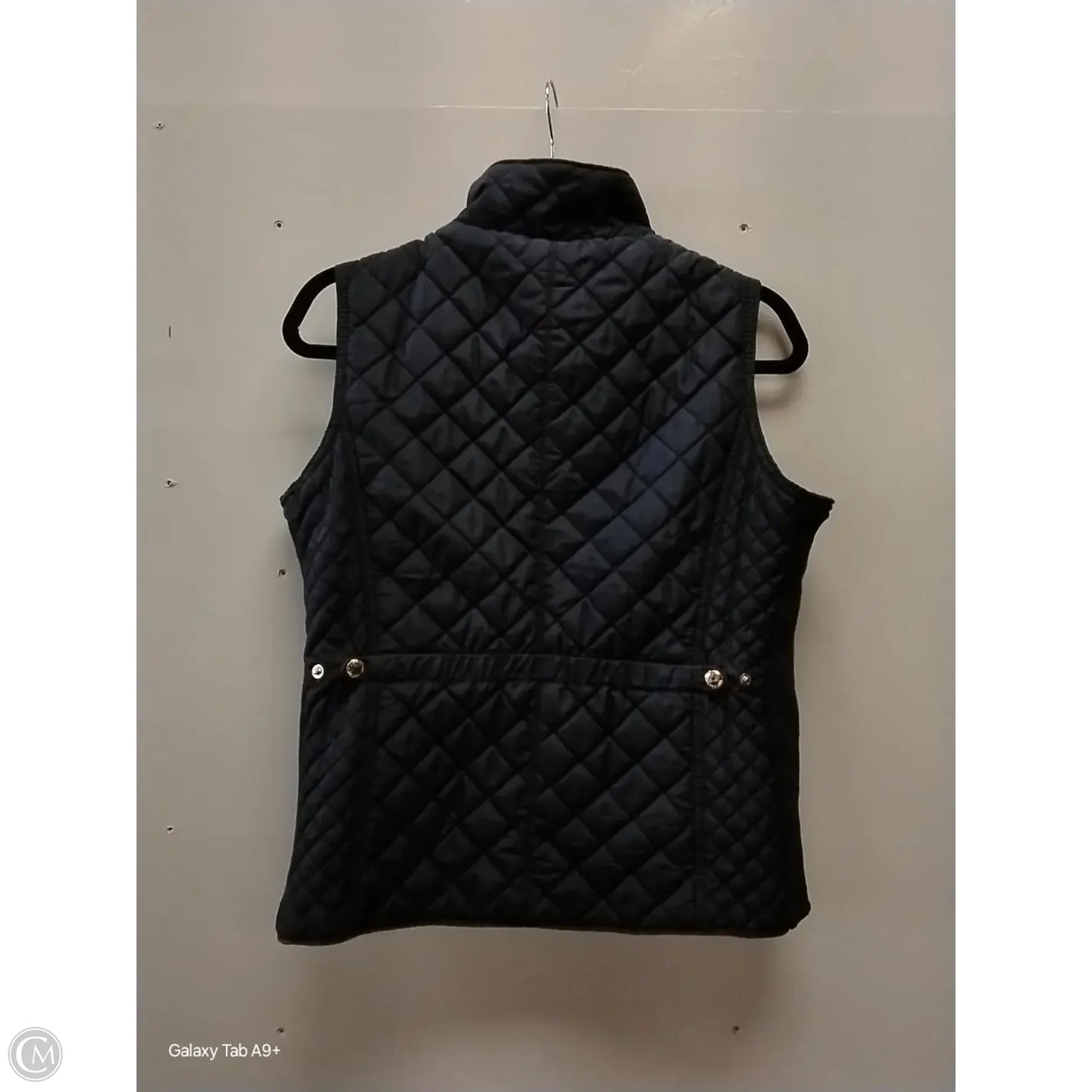 Vest Puffer & Quilted By Polo Ralph Lauren In Blue, Size: M