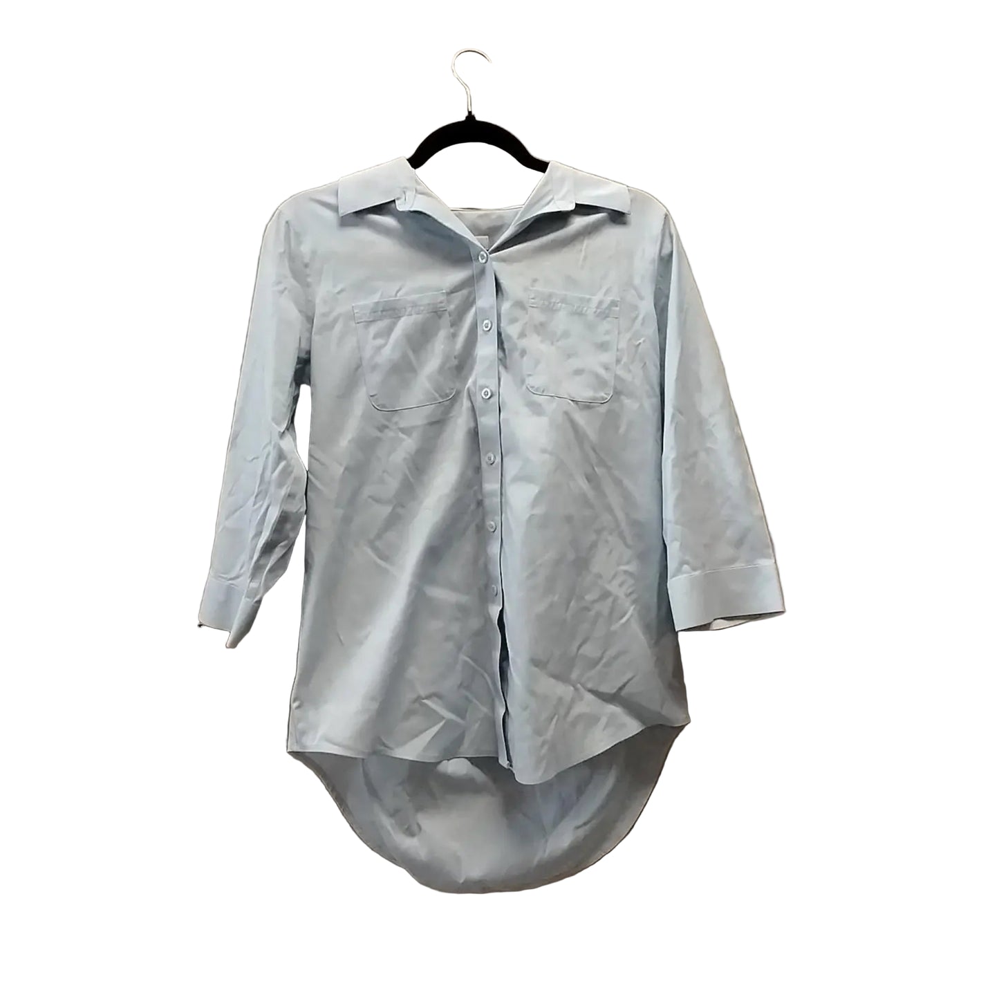 Top Long Sleeve By Chicos In Blue, Size: S