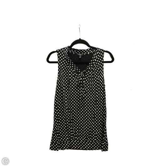 Tank Top By Talbots In Polkadot Pattern, Size: S