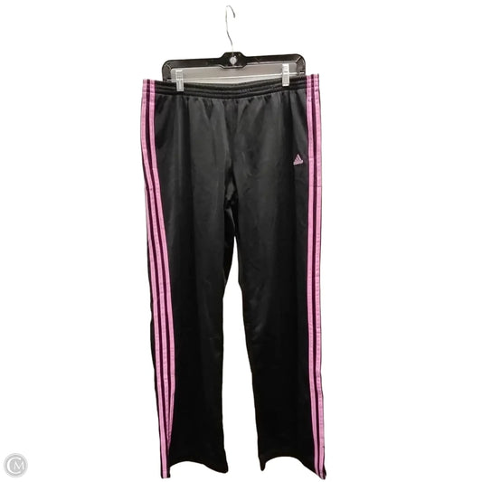 Athletic Pants By Adidas In Black, Size: L