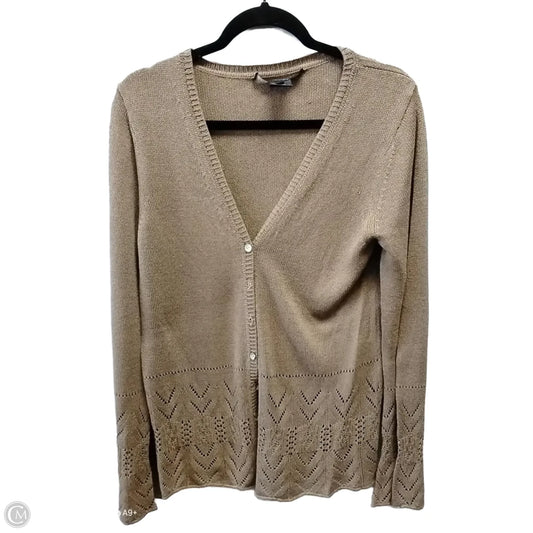 Cardigan By Clothes Mentor In Brown, Size: M