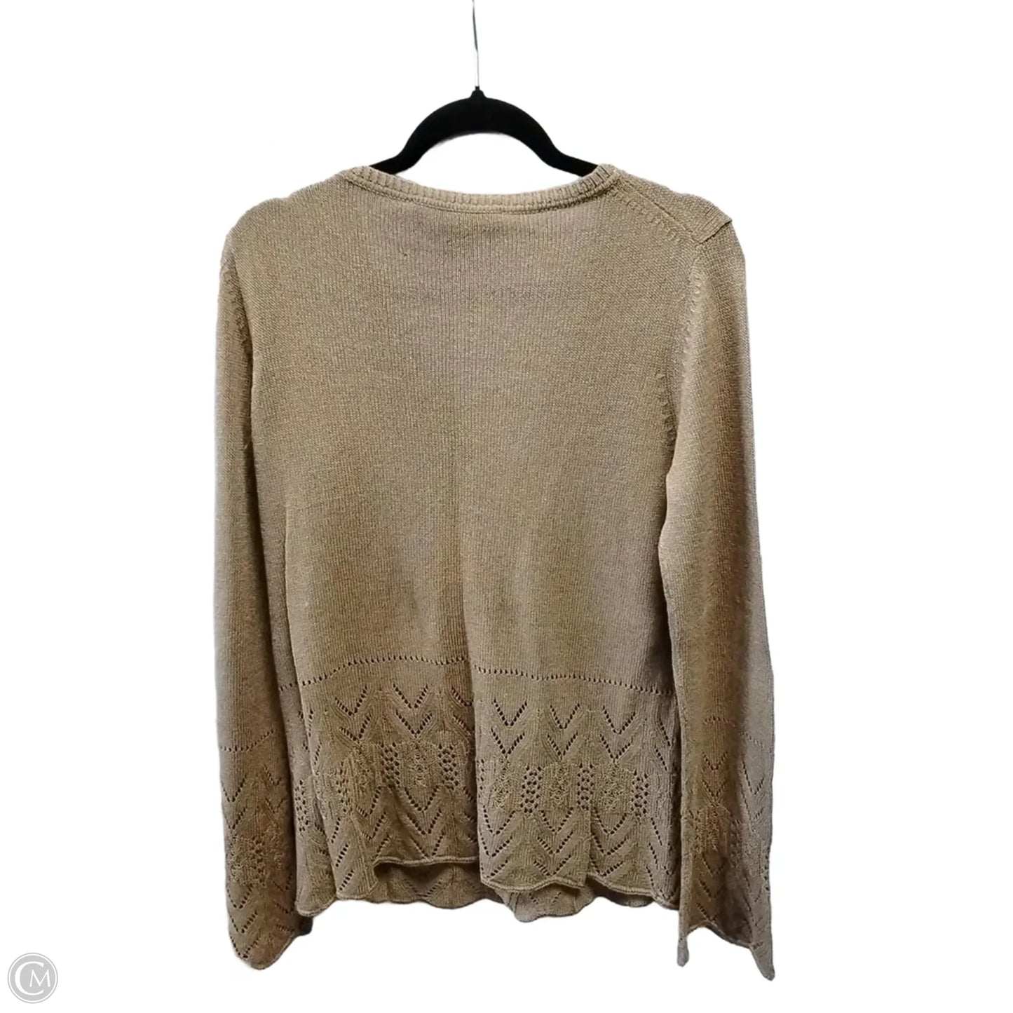 Cardigan By Clothes Mentor In Brown, Size: M