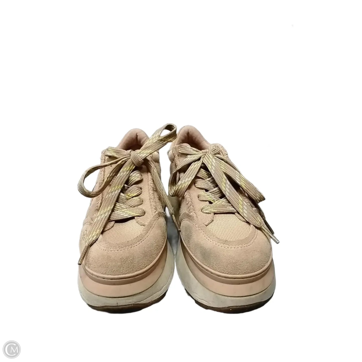 Shoes Designer By Ugg In Peach, Size: 8