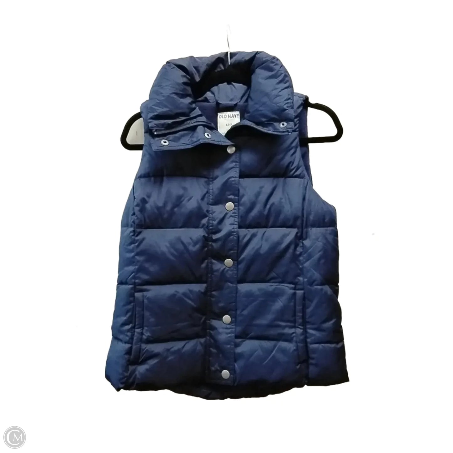 Vest Puffer & Quilted By Old Navy In Blue, Size: S