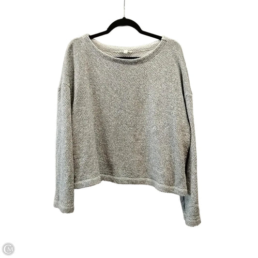 Sweater By Eileen Fisher In Grey, Size: M