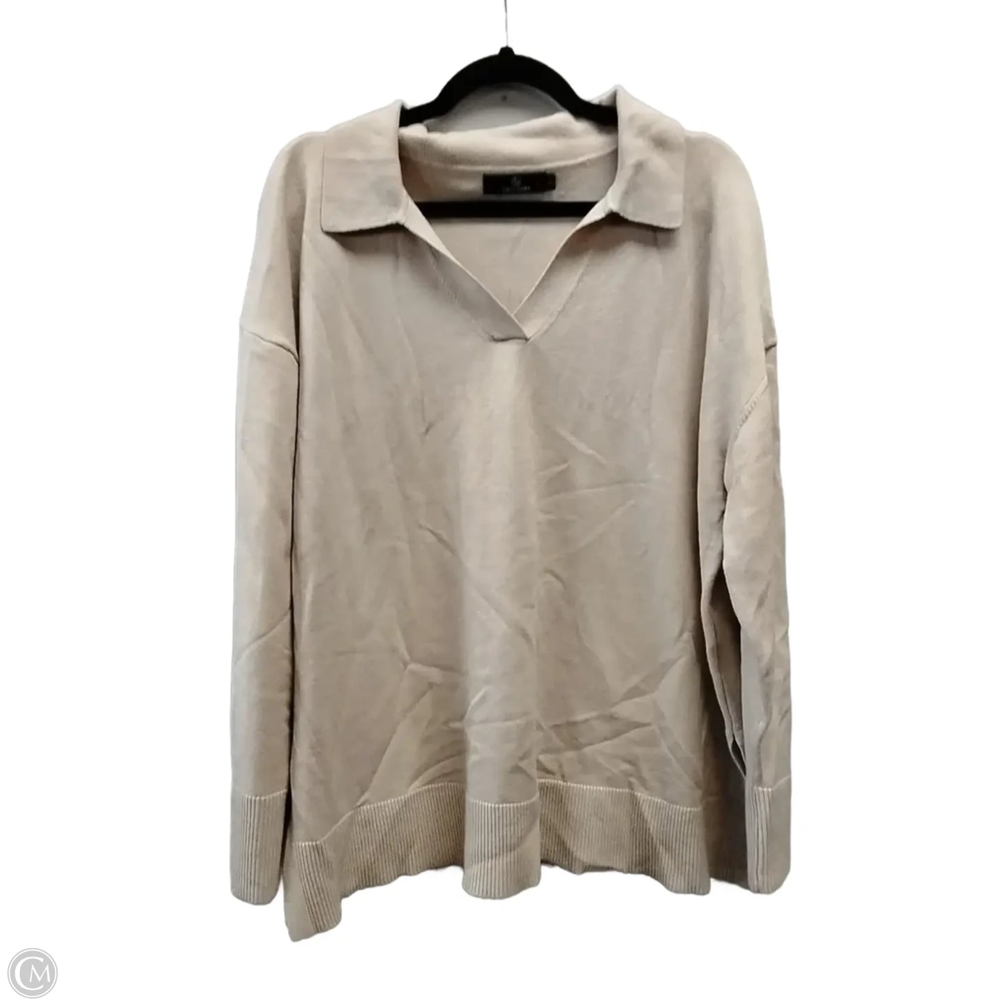 Sweater By Lillusory In Tan, Size: L