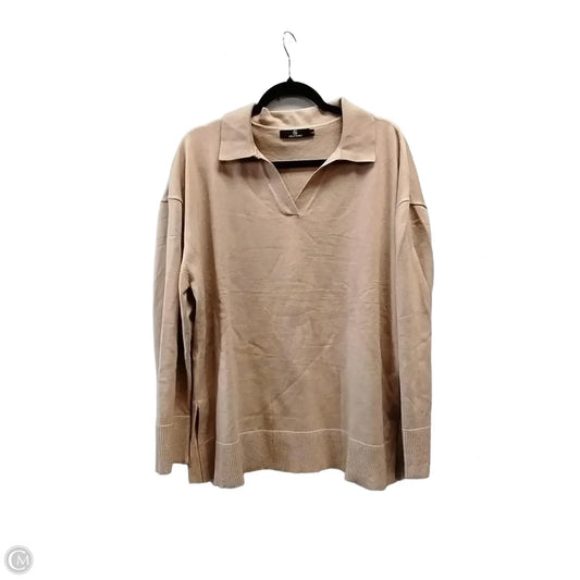 Sweater By Lillusory In Brown, Size: L