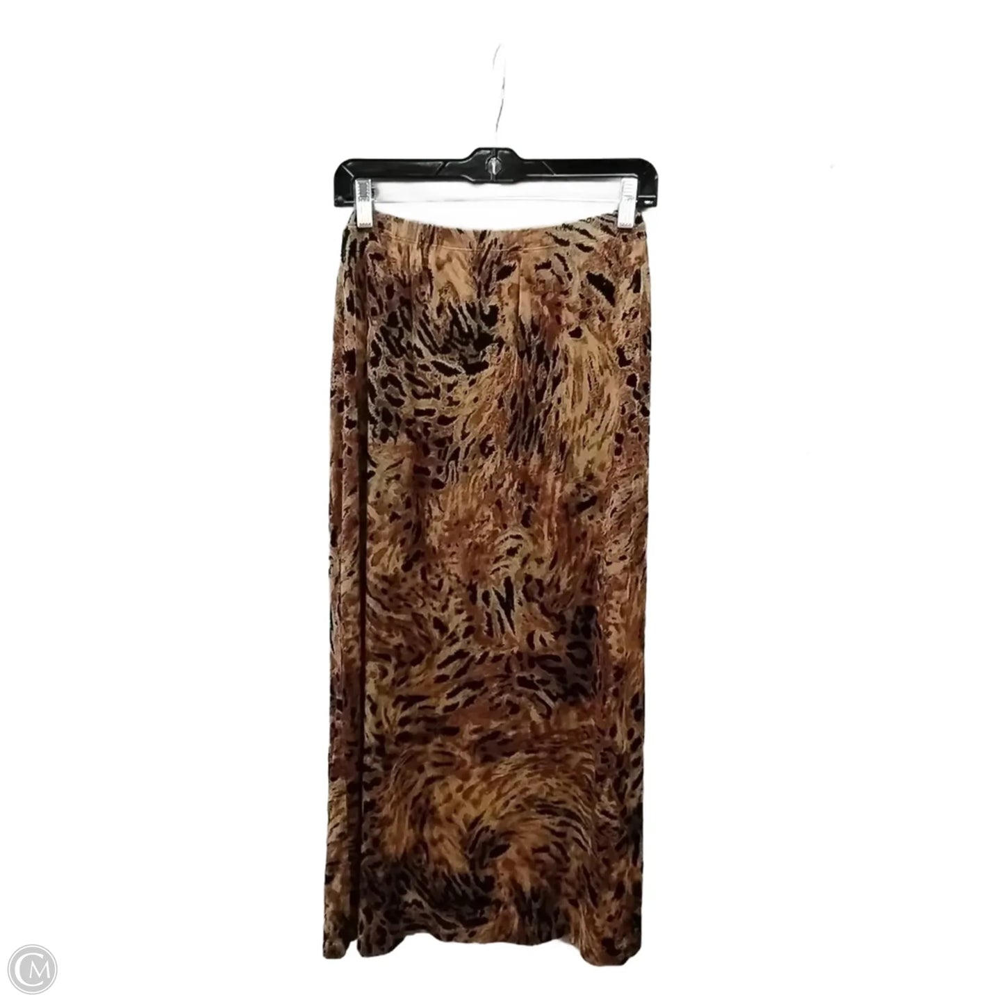 Skirt Maxi By Alfred Dunner In Animal Print, Size: L