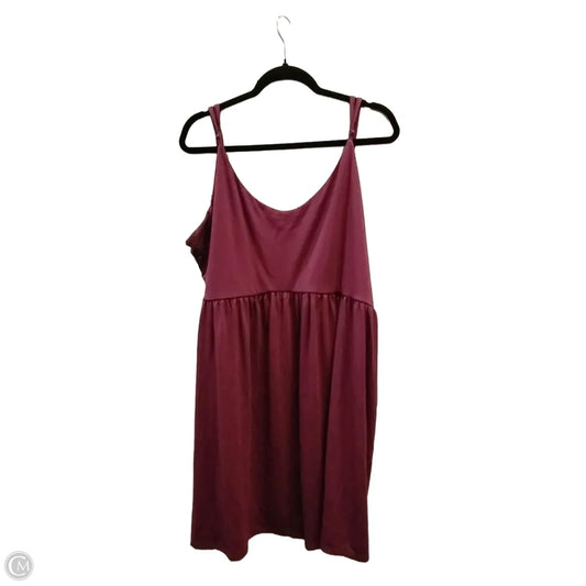 Tank Top By Old Navy In Red, Size: 3x