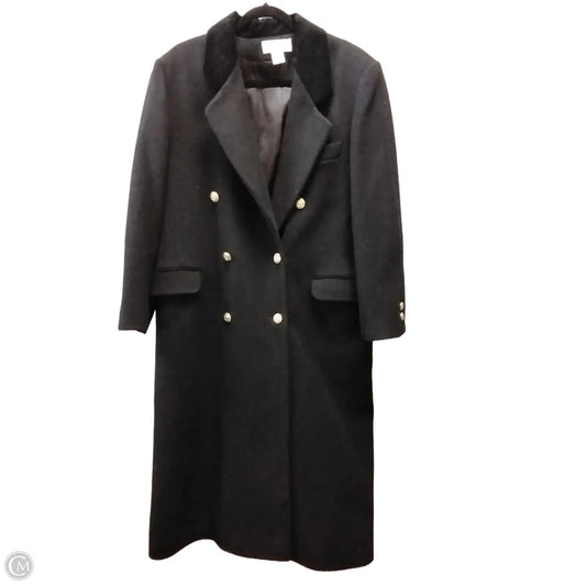 Coat Trench Coat By Preston And New York In Black, Size: 10