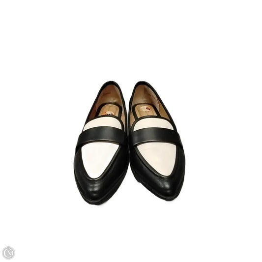 Shoes Flats By Me Too In Black & White, Size: 9.5