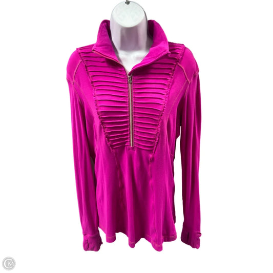 Athletic Jacket By Lululemon In Pink, Size: L
