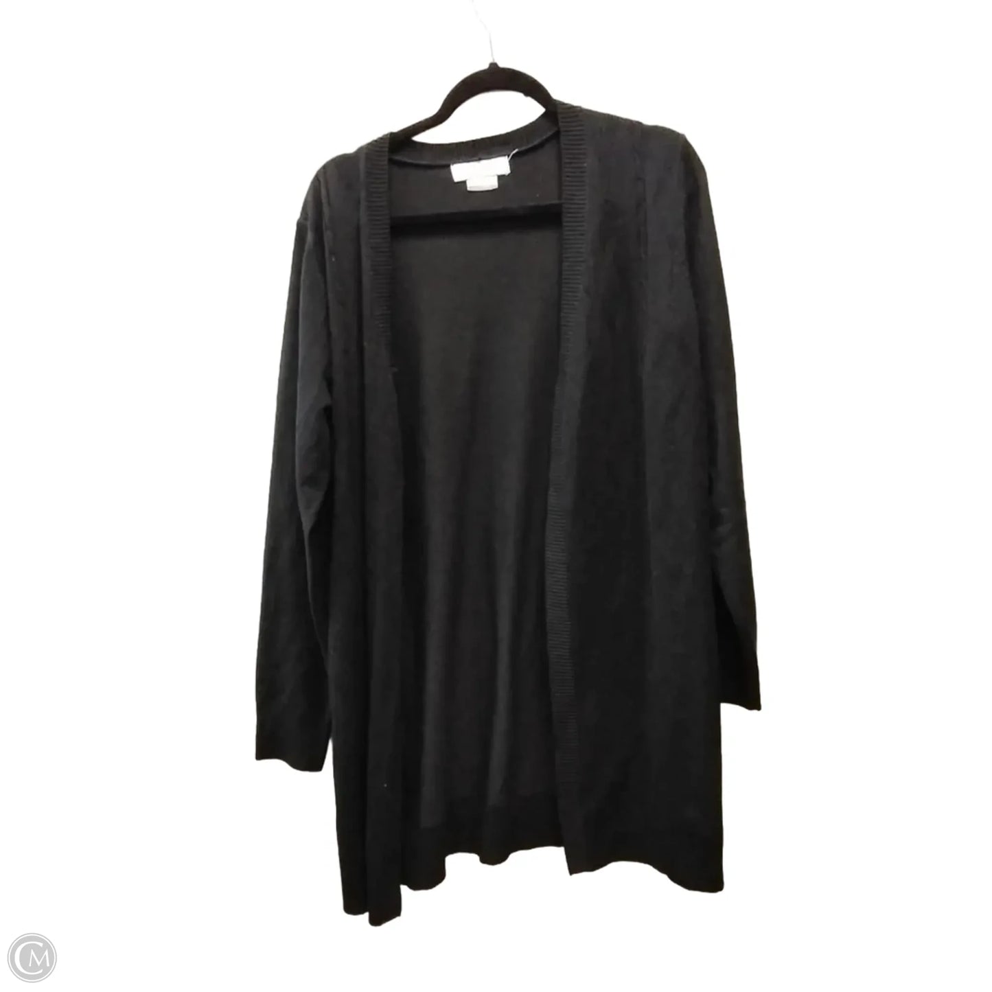Cardigan By Clothes Mentor In Black, Size: L
