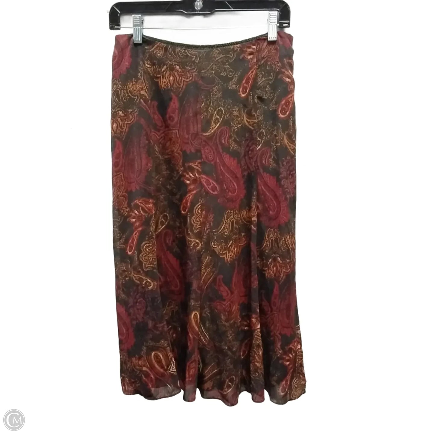 Skirt Midi By Judith Hart In Geometric Pattern, Size: 10p