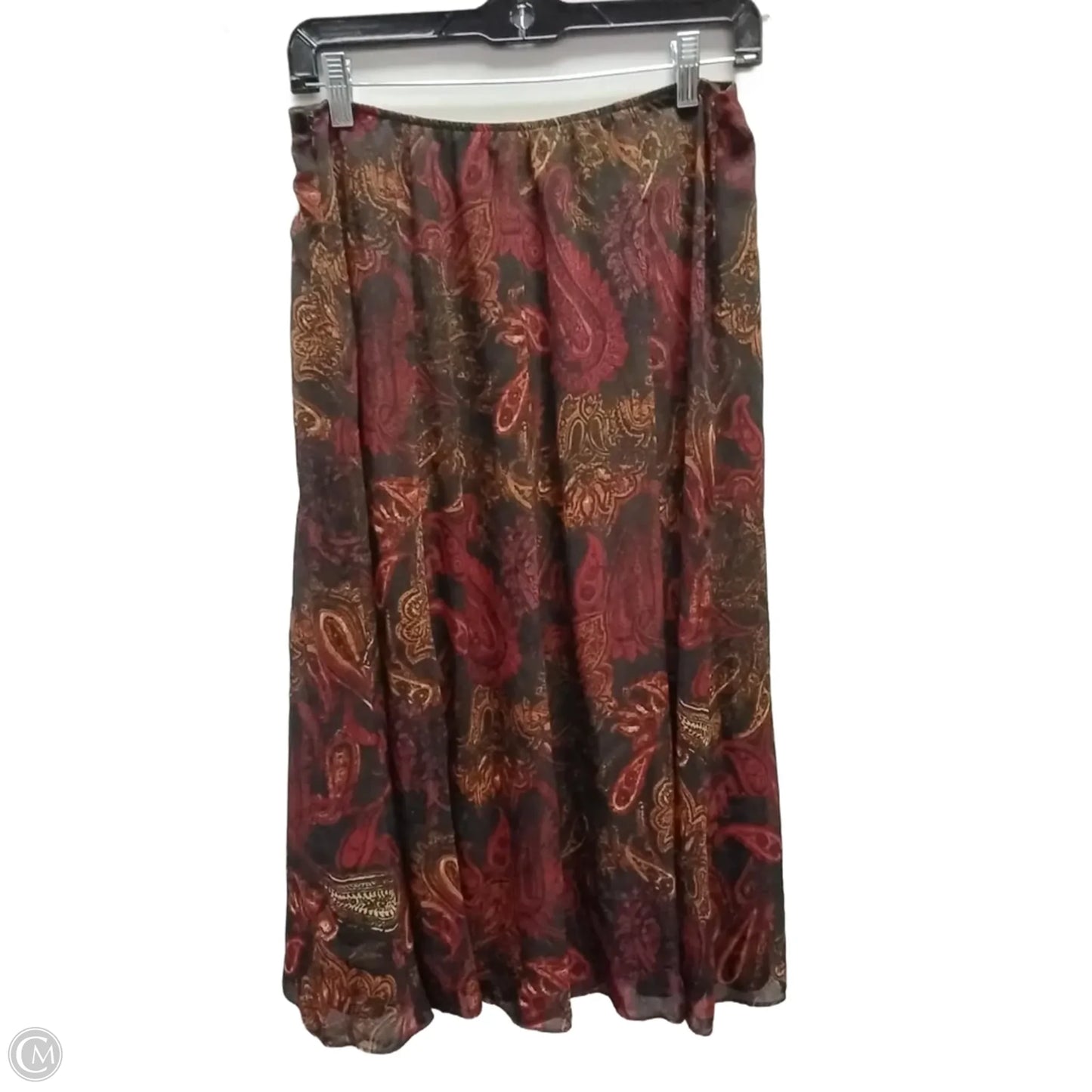 Skirt Midi By Judith Hart In Geometric Pattern, Size: 10p