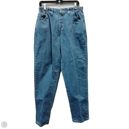 Jeans Wide Leg By Lee In Blue Denim, Size: 14