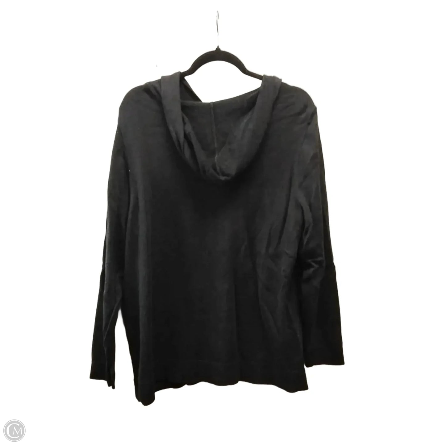 Top Long Sleeve By Cj Banks In Black, Size: 1x