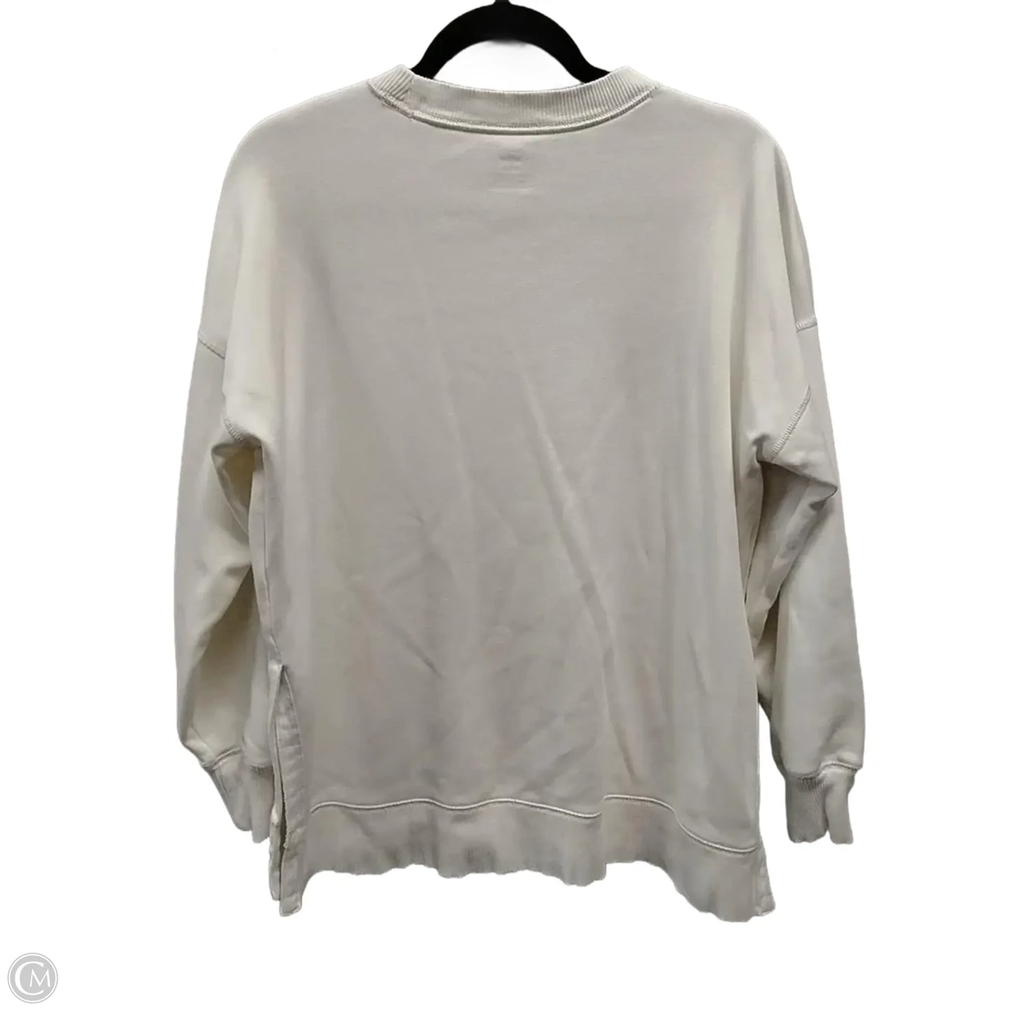 Sweatshirt Crewneck By Aerie In White, Size: S