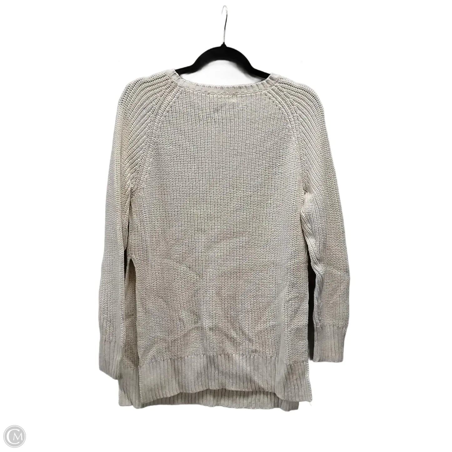 Sweater By Clothes Mentor In White, Size: M