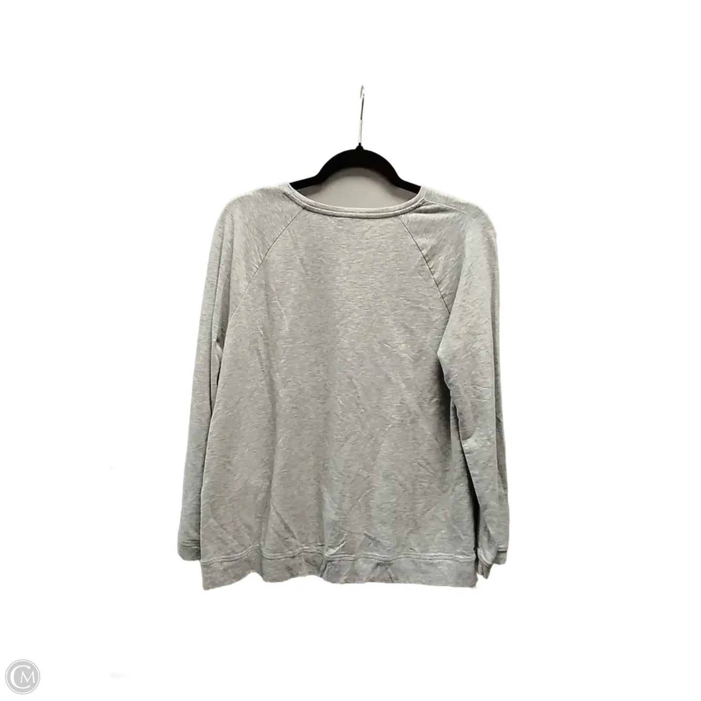 Top Long Sleeve Basic By J. Jill In Grey, Size: M