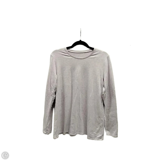 Top Long Sleeve Basic By Pure Jill In Purple, Size: M