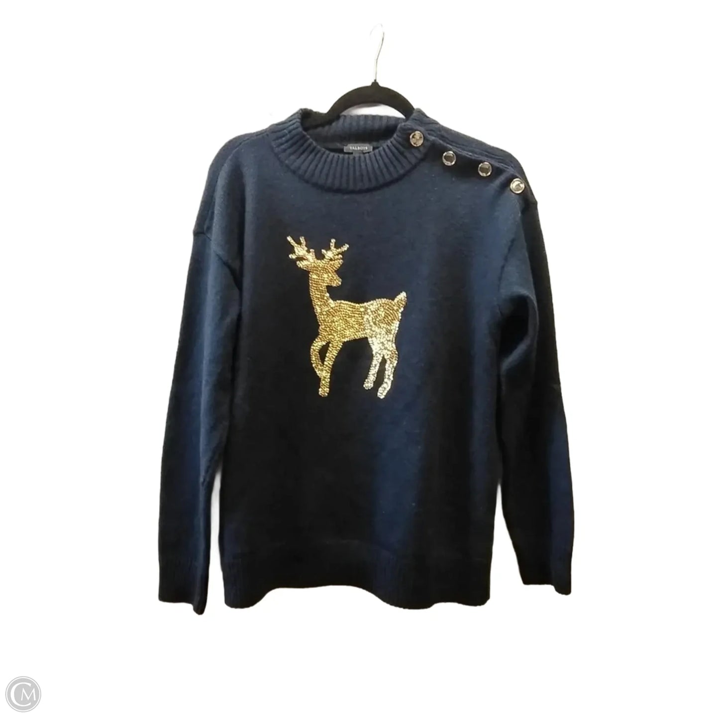 Sweater By Talbots In Blue, Size: M