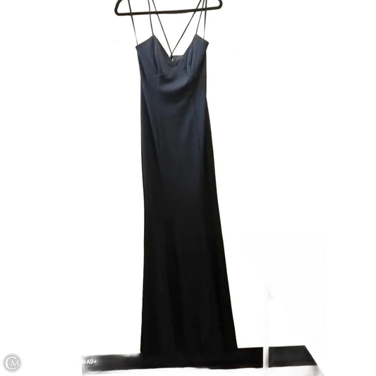 Dress Party Long By Clothes Mentor In Blue, Size: 4