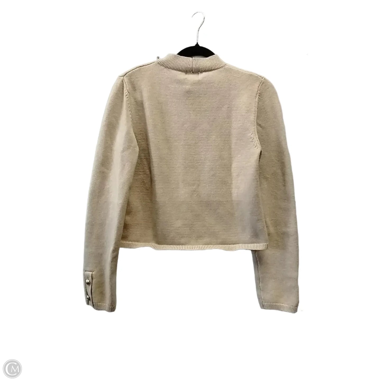 Cardigan By H&m In Beige, Size: Xs