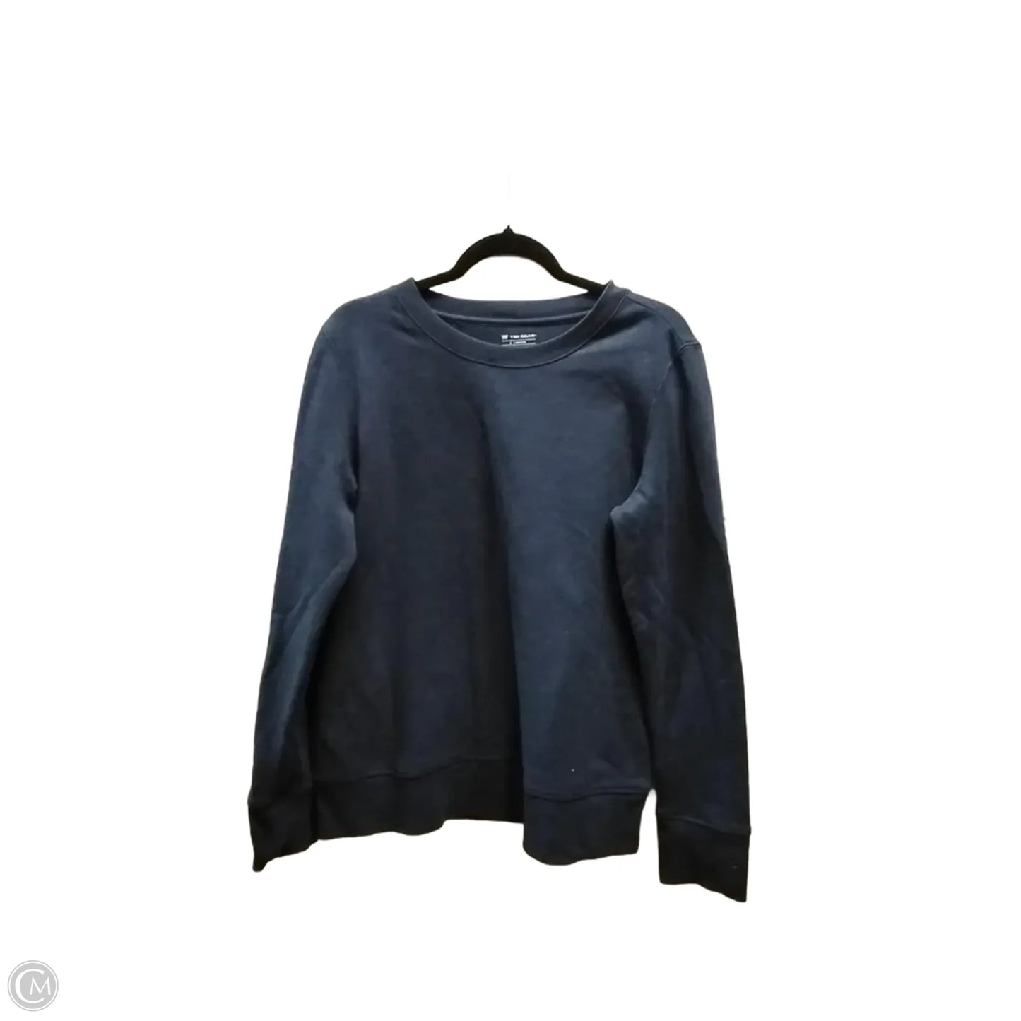 Sweatshirt Crewneck By Tek Gear In Blue, Size: L