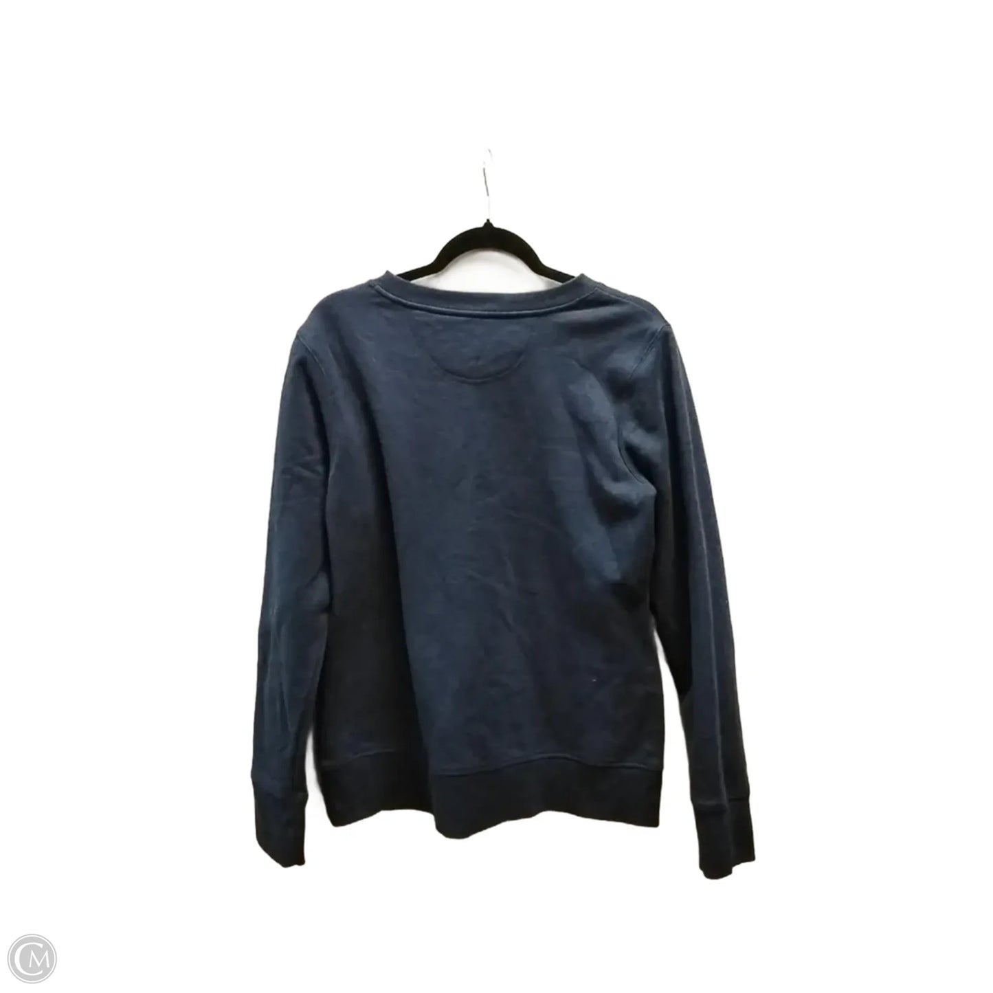 Sweatshirt Crewneck By Tek Gear In Blue, Size: L