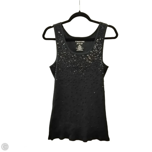 Top Sleeveless By Maurices In Black, Size: Xl