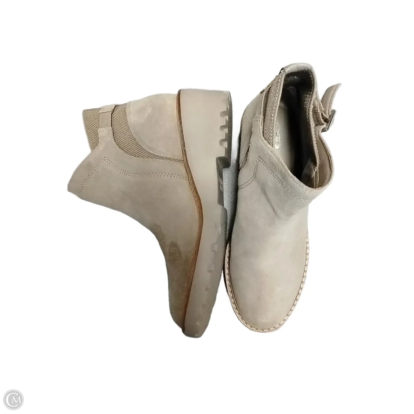 Boots Ankle Heels By Gianni Bini In Brown, Size: 7.5