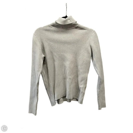 Top Long Sleeve By Ralph Lauren In Grey, Size: M