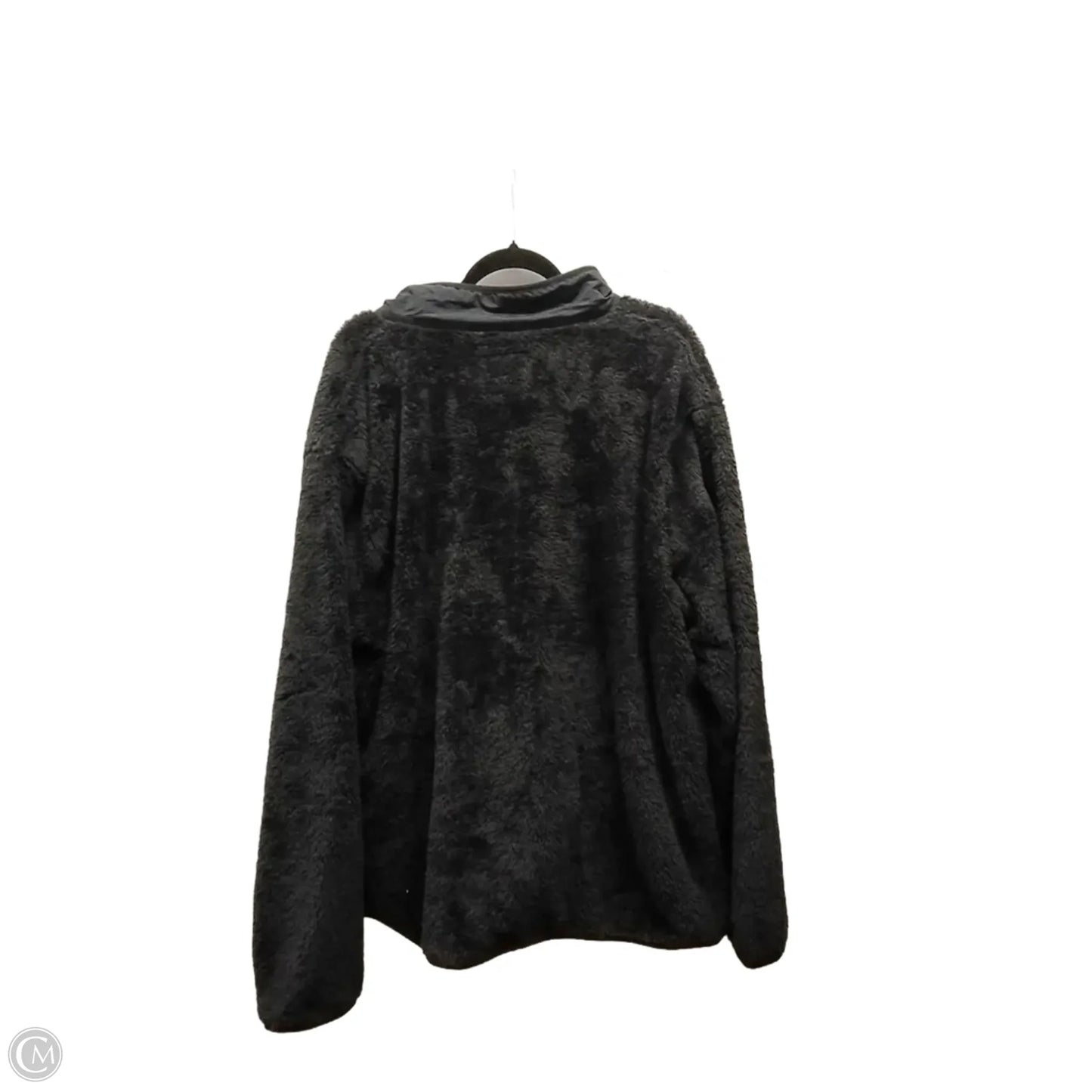 Jacket Faux Fur & Sherpa By Clothes Mentor In Black, Size: Xxl