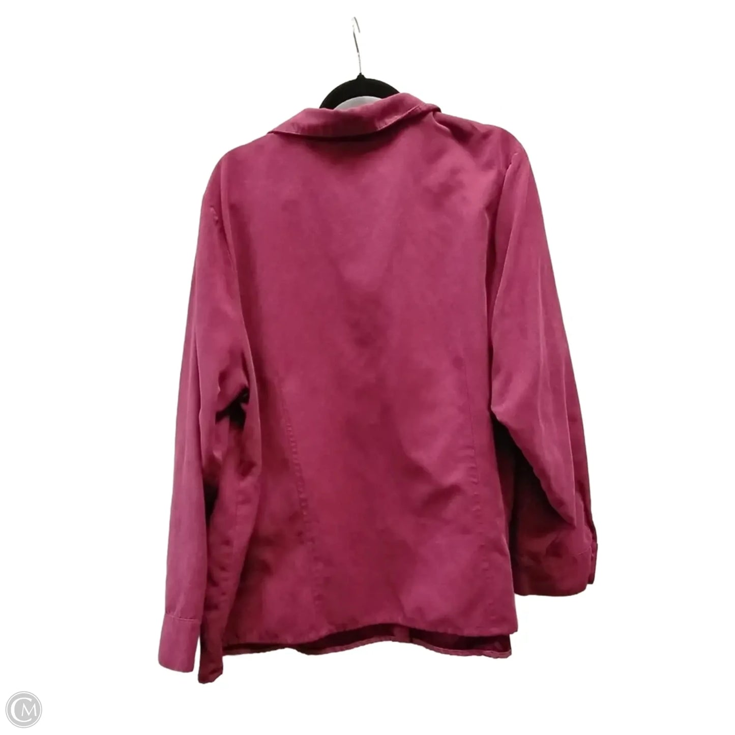 Top Long Sleeve By Sonoma In Red, Size: 3x
