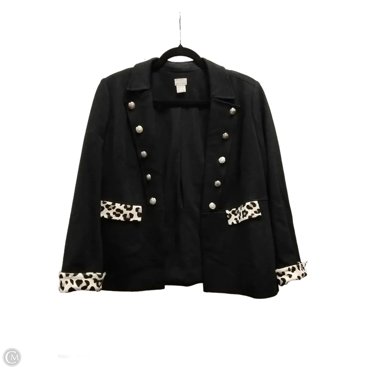 Blazer By Chicos In Black, Size: M